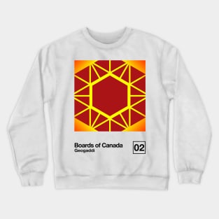 Geogaddi / Minimal Style Graphic Artwork  Design Crewneck Sweatshirt